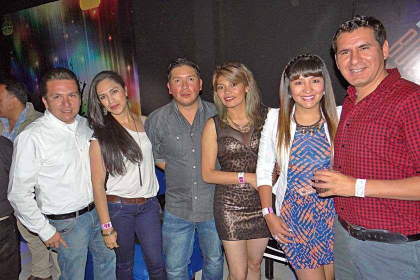 Juan, Ivonne, Gustavo, Leiny, Yesenia y Johnny.