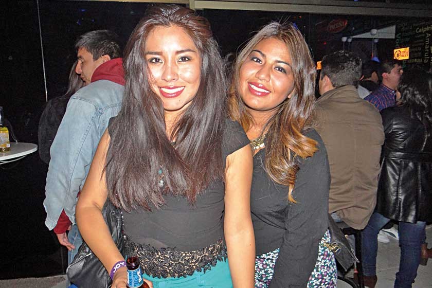Graciela Márquez y Renata Bustamante.