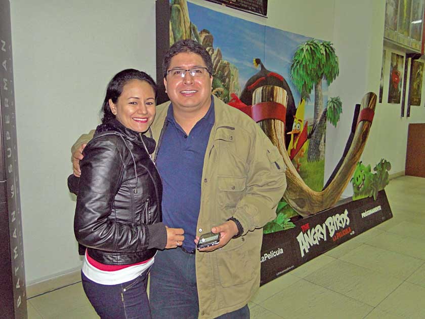 Yuvinka Arandia y Ricardo Morales.