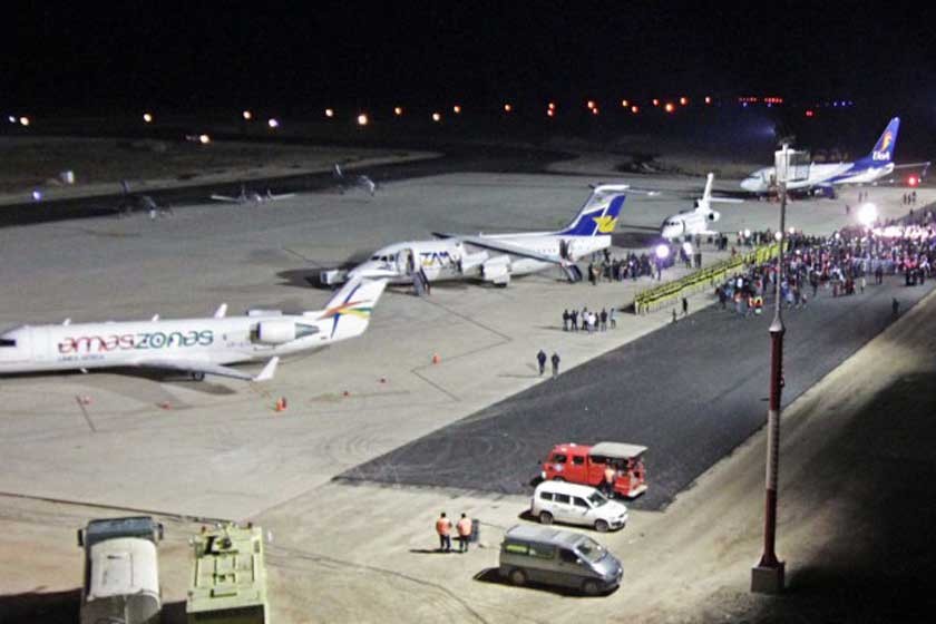 ESTRENO. El aeropuerto Alcantarí empezará a operar con vuelos comerciales a partir del domingo 15 de mayo.