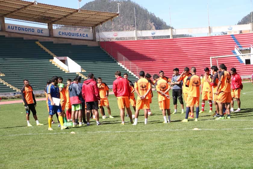 El equipo estudiantil recibirá esta tarde a Sport Boys, en Sucre, por la vigésima fecha del Torneo Clausura de la Liga.