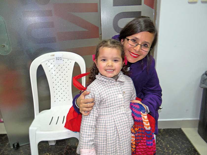 Beatríz Taboada y Fabiola Prudencio.