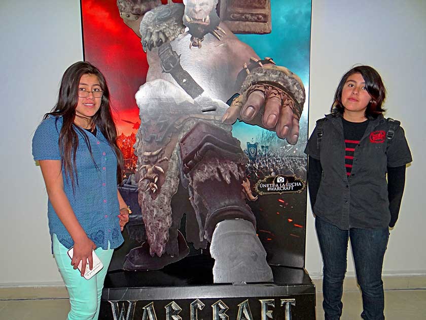 Rachel y Rossely.