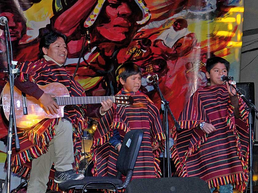 Los Hermanos Limachi de la comunidad de Puca Puca.