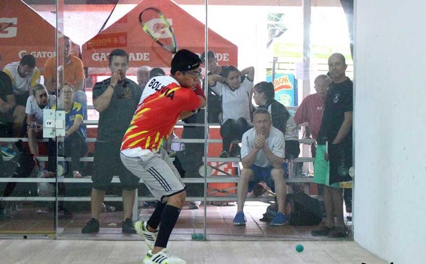 El chuquisaqueño fue eliminado en las semifinales del Campeonato Mundial Open, que se desarrolla en Cali (Colombia).