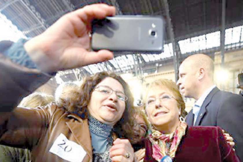 DESAPROBACIÓN. Una consulta concluye que aumenta la desaprobación a Bachelet.