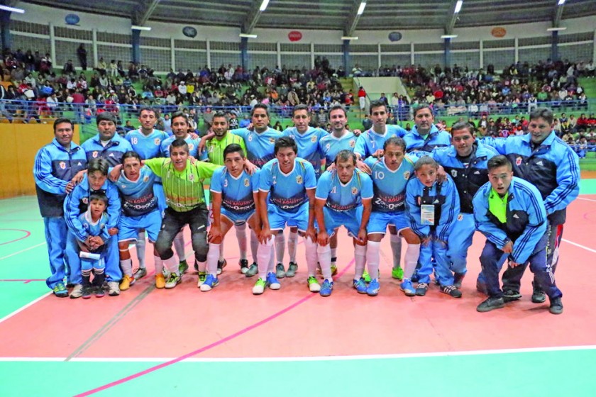 Rico Sur intervendrá en la primera Liga Nacional de Fútbol de Salón en su calidad de campeón de Chuquisaca.