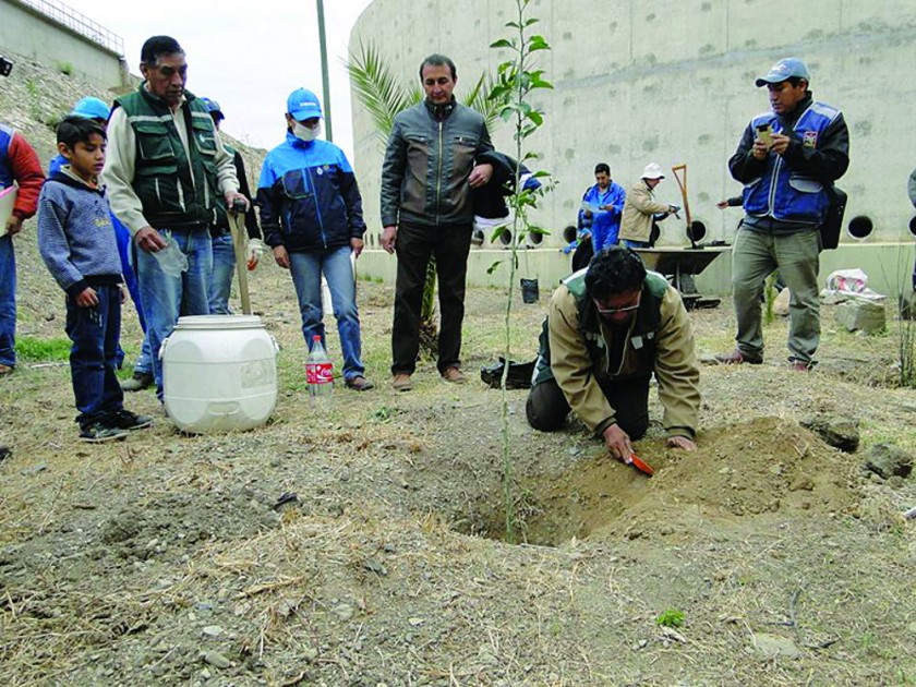 Forestan la planta de tratamiento de aguas