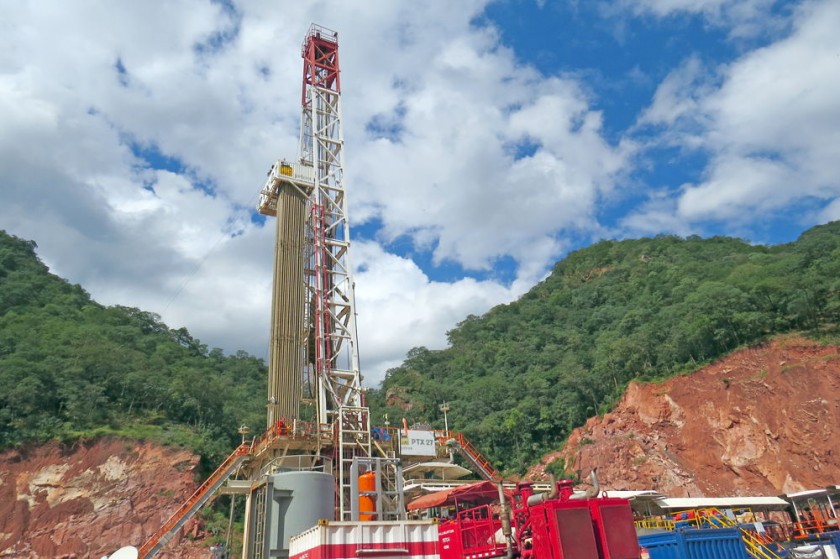EXPLORACIÓN. La perforación del proyecto Huacaya 2 inició en octubre del año pasado.