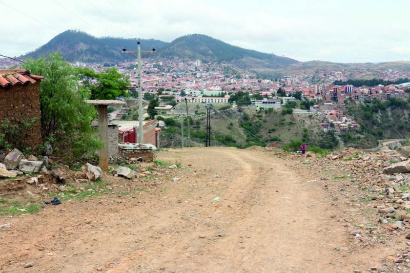 CRECIMIENTO. Desde el barrio España se puede divisar una interesante panorámica de la ciudad y el crecimiento urbano...
