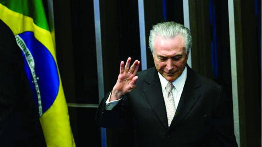 POPULARIDAD. Temer reprobado.