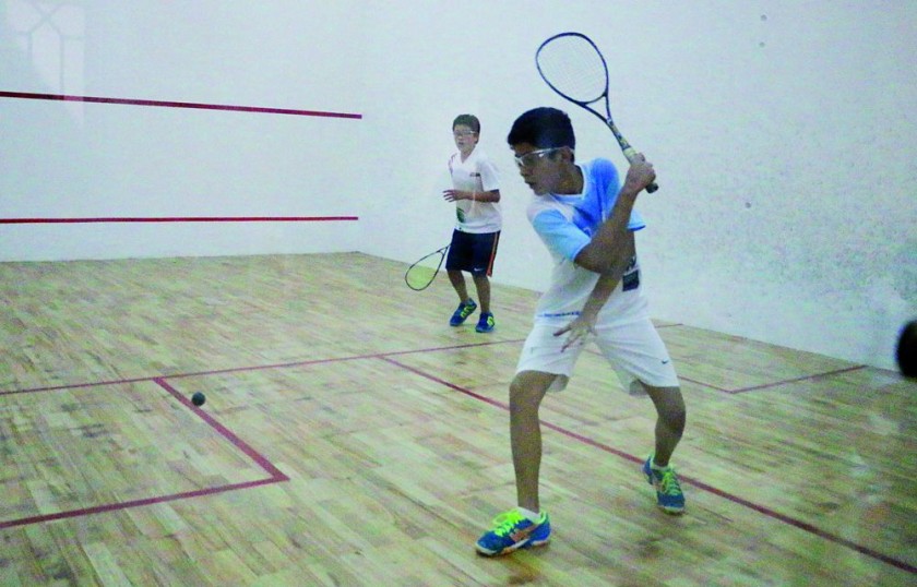 La Academia CF promueve la práctica del squash.