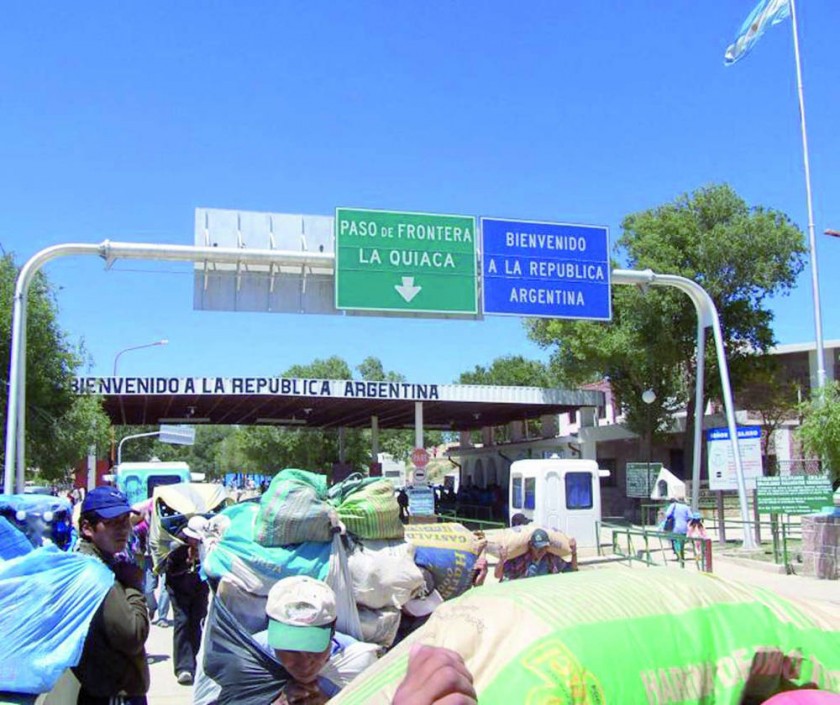FRONTERA. El control en los pasos fronterizos para llegar a Argentina será más riguroso a partir de ahora.