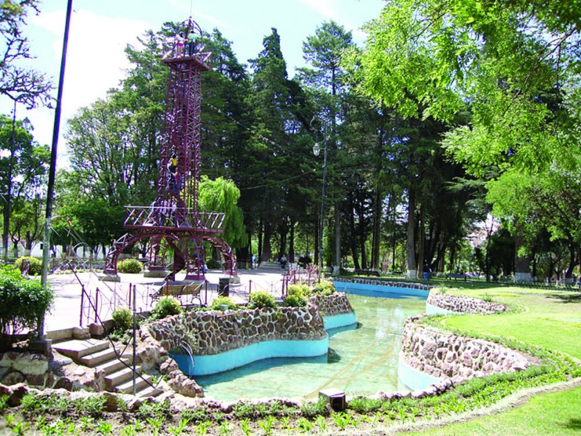 BOLÍVAR. Una imagen del parque.