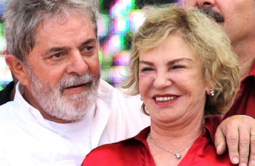 Marisa Leticia Rocco, esposa de Lula da Silva, falleció esta mañana. Foto: Internet