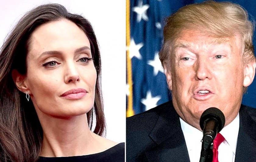 Angelina Jolie cuestiona la política de Donald Trump. Foto: Internet