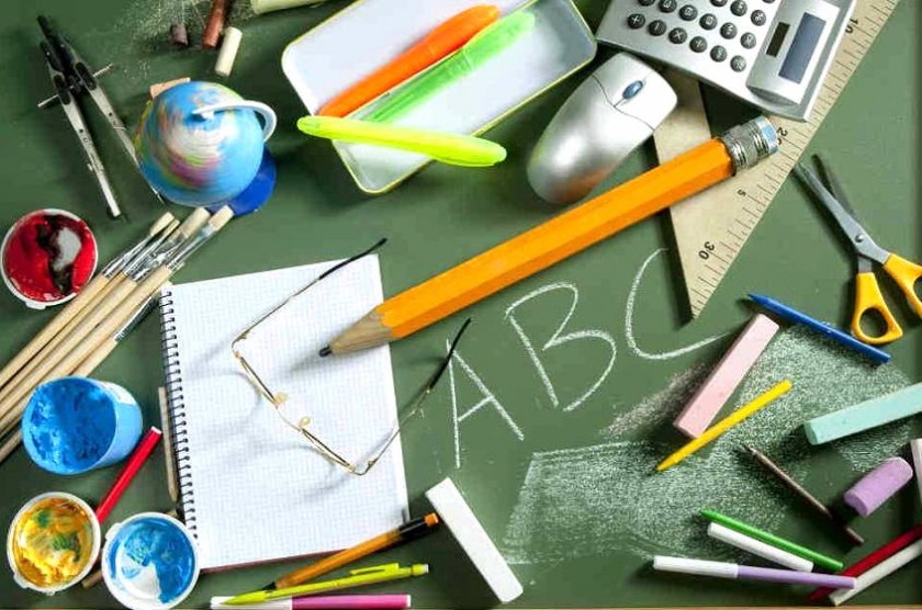 Los útiles escolares, esenciales para comenzar la gestión escolar. Foto: Internet