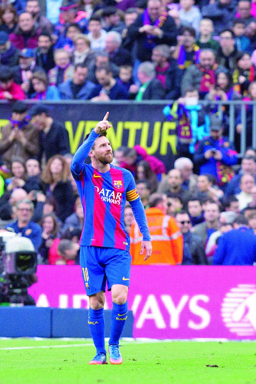 El argentino Lionel Messi aportó con un gol para la victoria del Barcelona sobre el Athletic Bilbao.