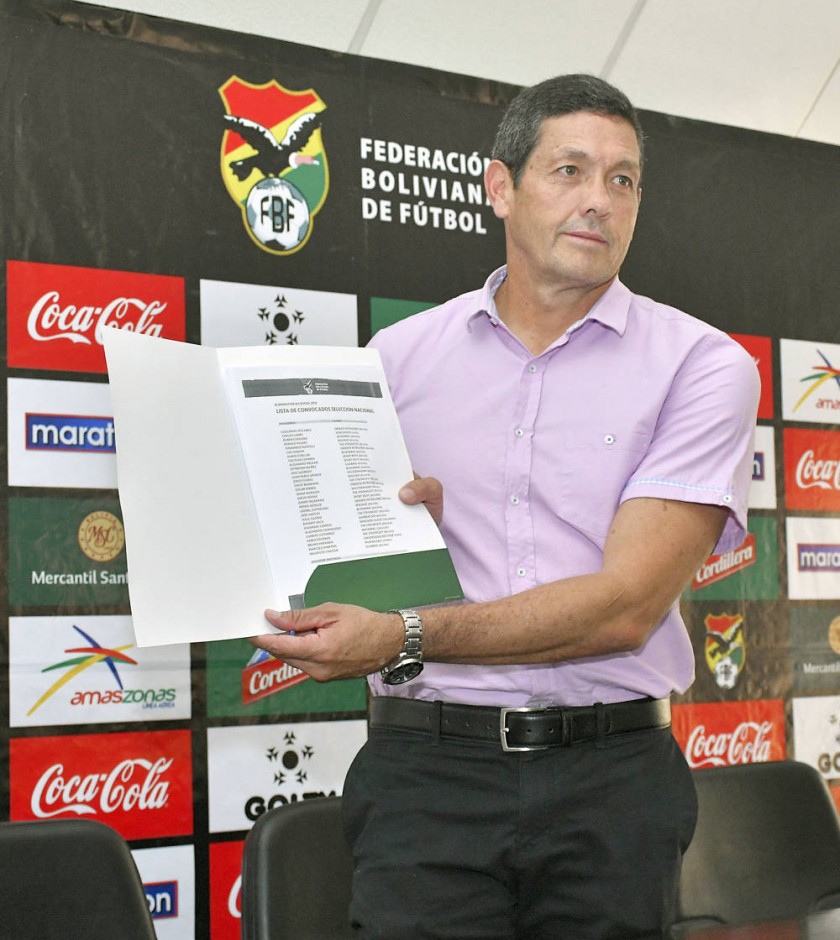 El estratega de la Verde dio a conocer ayer, a los convocados para las próximas fechas de eliminatorias.