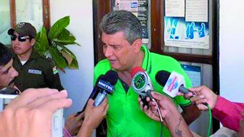 DETENIDO. Ernesto Suárez.