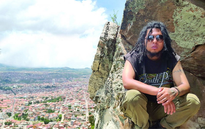 TALENTO. Rubén Darío Gómez, más conocido como Kaypi Rap, es uno de los jóvenes que se dedica a promover la música en...