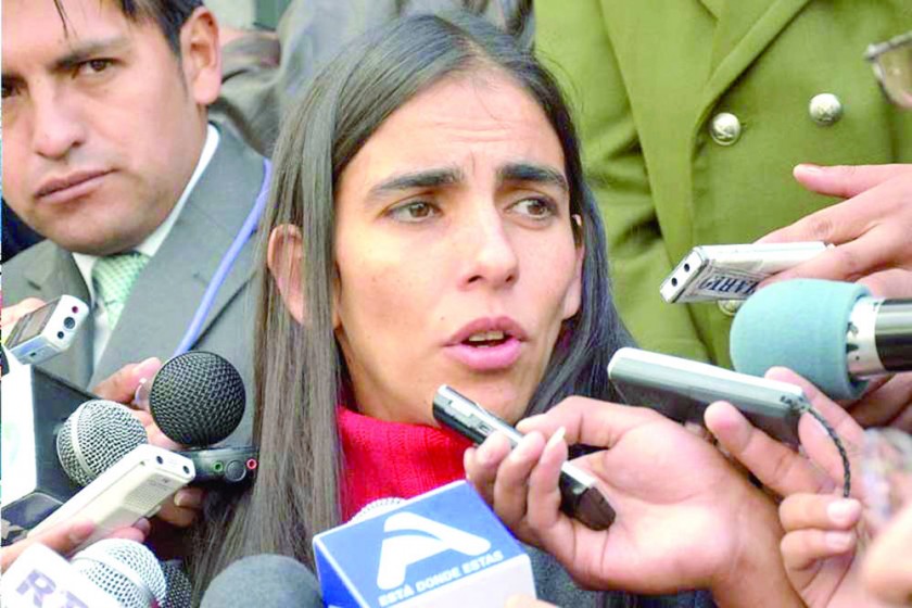 CRUCE. Montaño y Murillo, rivales políticos, cruzaron acusaciones.