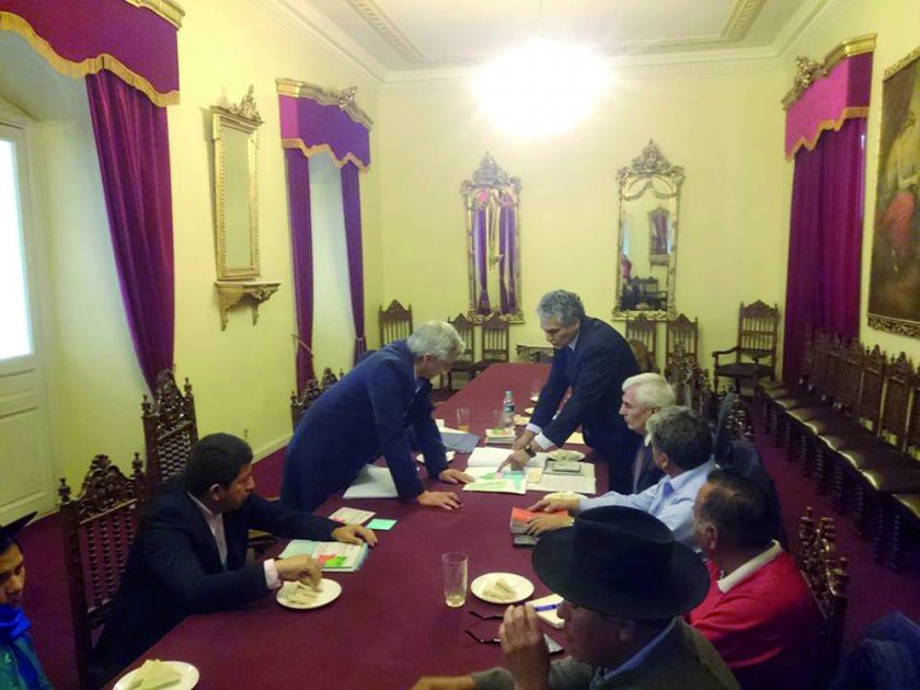 CITA. Después de esta reunión que fue octubre, el Gobierno no volvió a hablar del tema hasta la fecha.