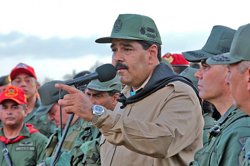 APOYO. El presidente Nicolás Maduro.