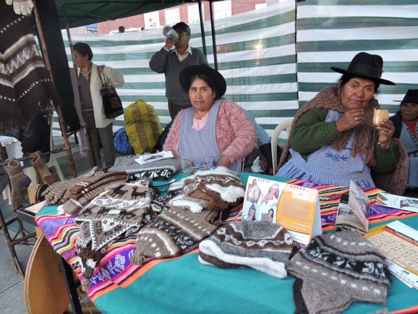 La industria textil boliviana es muy cotizada especialmente en Europa, pero necesita diversificar sus productos.