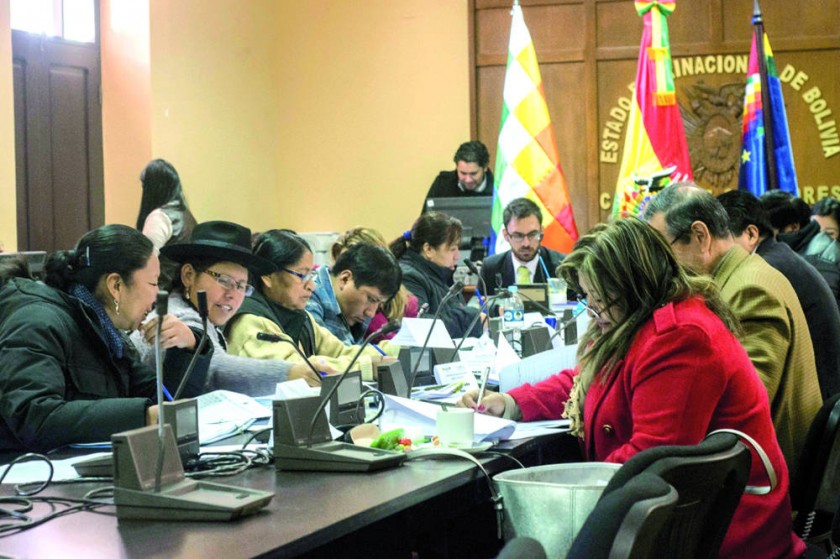 DECISIÓN. Los presidentes de las comisiones mixtas de Senadores y Diputados hicieron conocer la postegación en una...