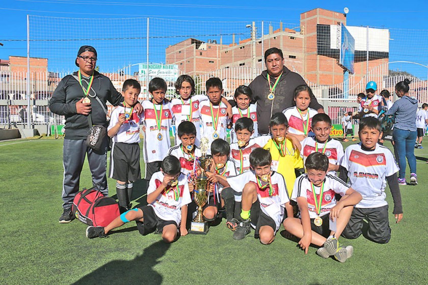 Alemán de Sucre se coronó campeón en la Sub 13, Ayacucho se quedó con el título de la Sub 9.