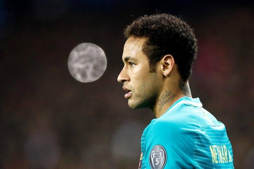 Fotografía de archivo fechada el 14 de febrero de 2017, que muestra al delantero brasileño Neymar. Foto: EFE