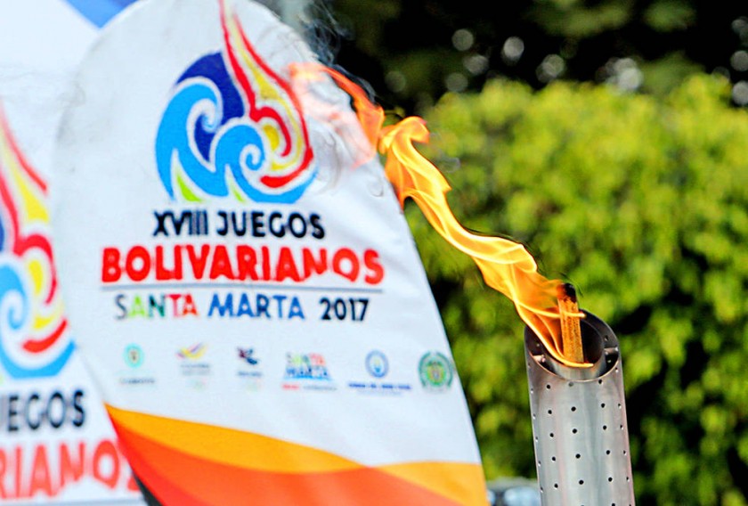 El fuego bolivariano se encenderá este sábado en Santa Marta, ciudad del caribe colombiano donde se disputarán los...