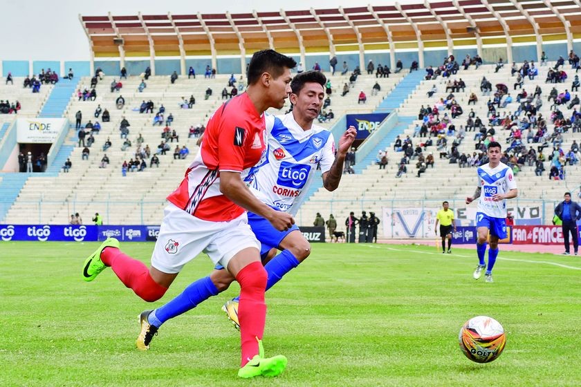 La Banda Roja se impuso a San José, en el estadio Jesús Bermúdez de Oruro, por la primera fecha de la serie B del Torneo