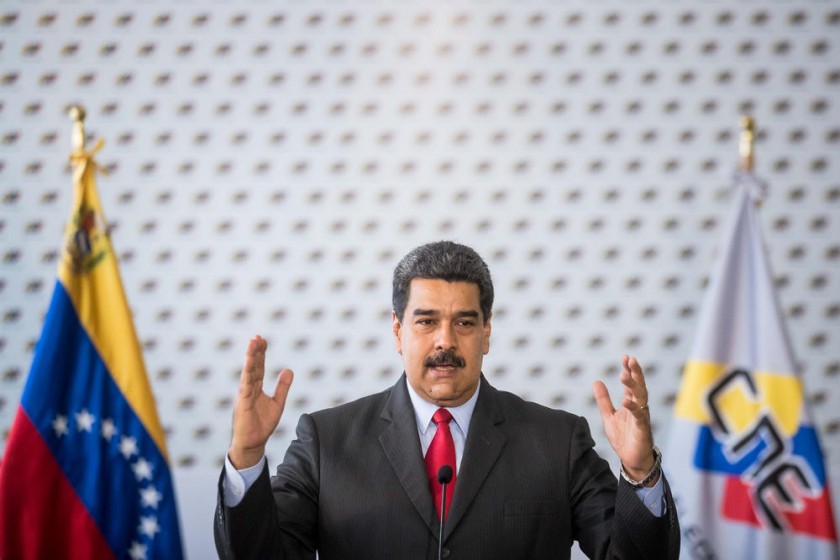 MEDIDAS. El presidente venezolano Nicolás Maduro garantiza elecciones.