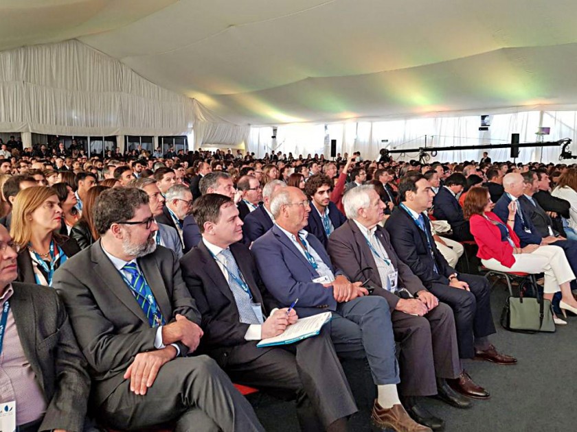 Participantes de la 59 Reunión Anual del Banco Interamericano de Desarrollo (BID) realizada en Mendoza (Argentina). inte