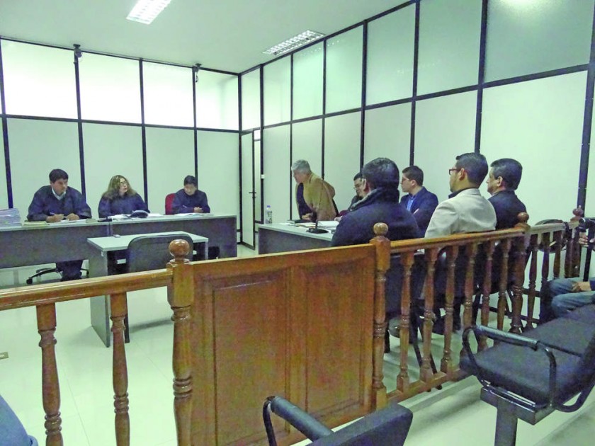 El caso por malos manejos económicos en la Federación Boliviana de Fútbol se ventila en el Tribunal Tercero de Sentencia