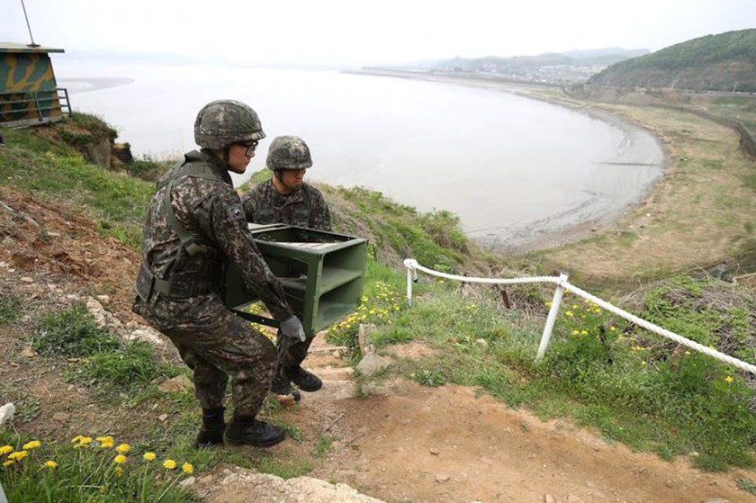 FRONTERA. Fuerzas militares de EEUU.
