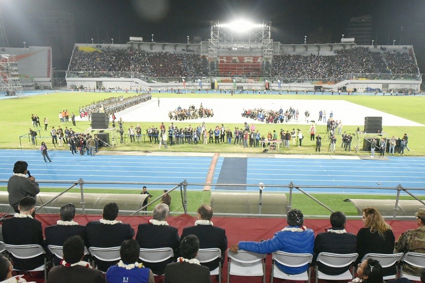 Los XI Juegos Suramericanos se inaugurará en el estadio Félix Capriles de Cochabamba. Foto: Archivo ABI