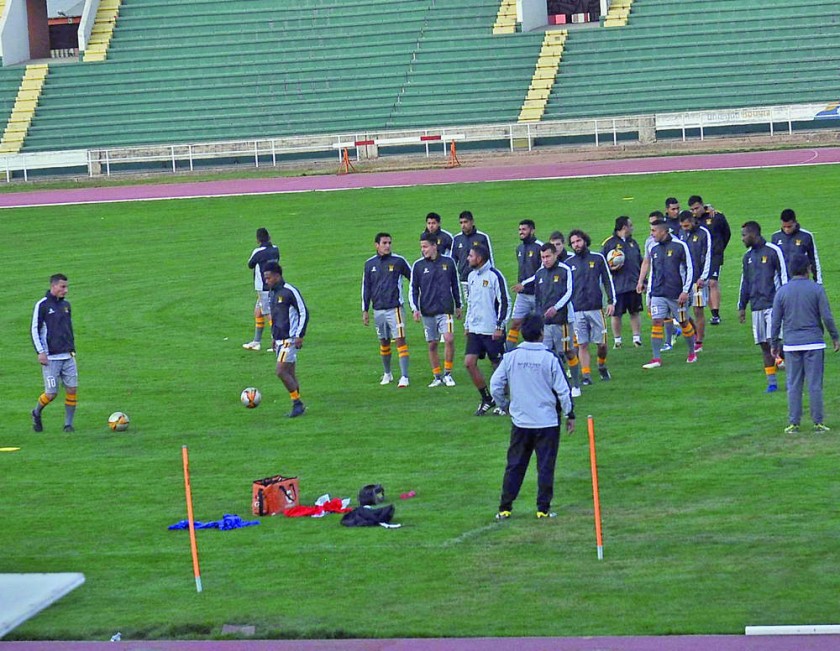 The Strongest y Wilstermann ya se encuentran en la Capital para la final de esta noche.