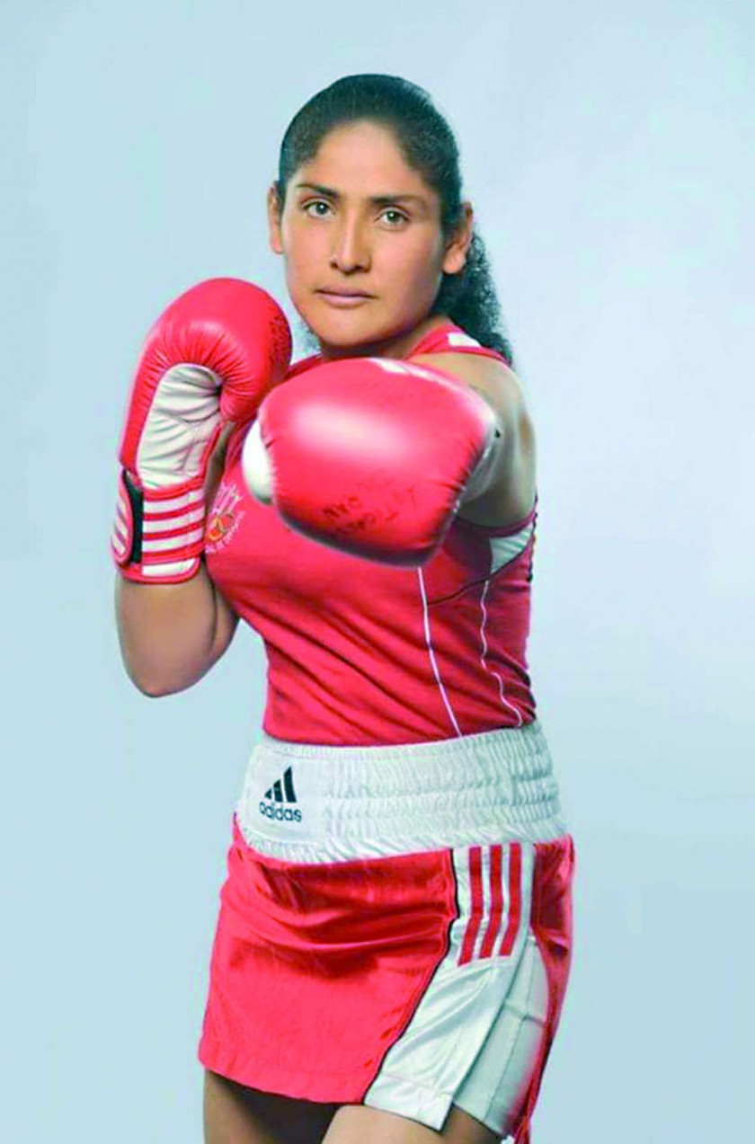 La pugilista chuquisaqueña recibirá hoy su metal de bronce.