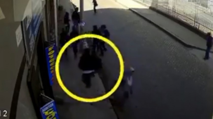 Imágenes del 24 de mayo, cuando Jonathan Quispe falleció. FOTO: Captura