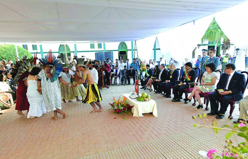ACTOS CENTRALES. El departamento de Pando fue la sede de las celebraciones del 6 de Agosto del año pasado.