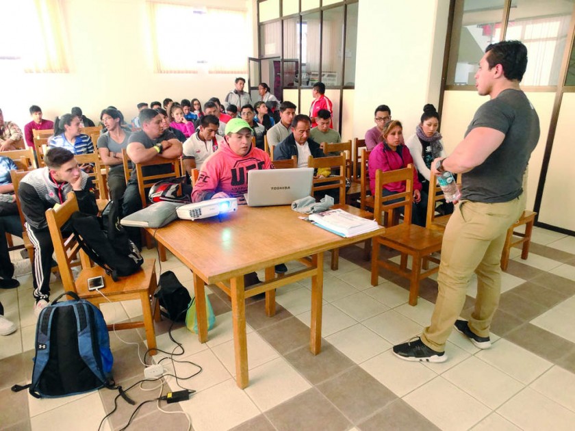 El seminario marcó el inicio de las actividades en torno al Campeonato Nacional de Fisicoculturismo.