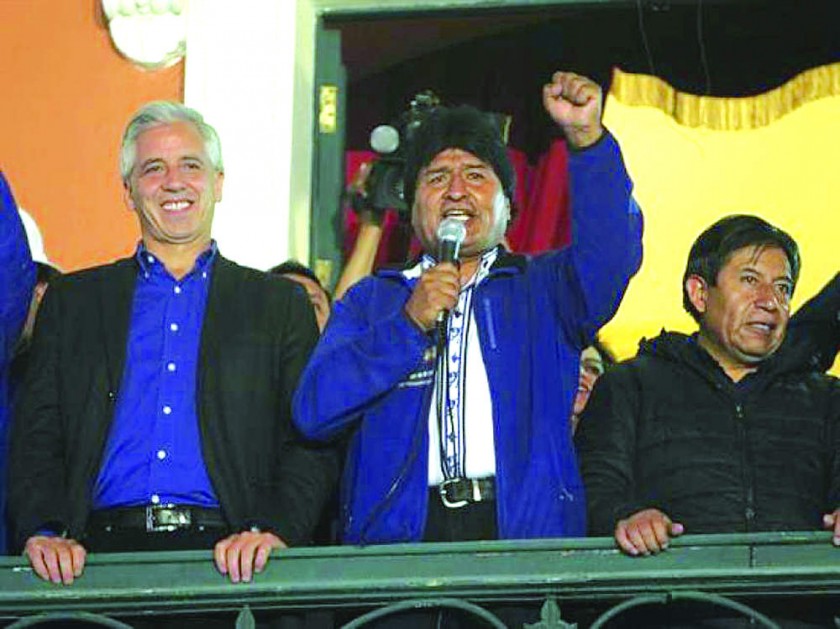 Cocaleros proclaman al Vice y MAS planea contraataque al "No"