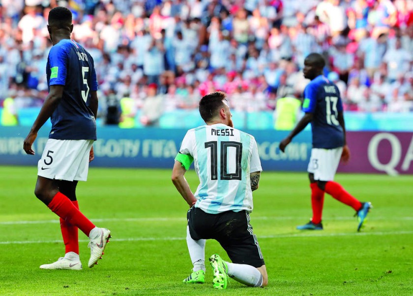 La Argentina de Messi quedó fuera en cuartos de final.