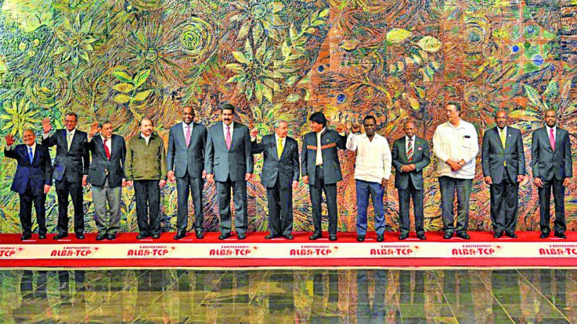ACUERDO. Vista de una de las últimas cumbres presidenciales de la ALBA celebrada en La Habana con la presencia de varios