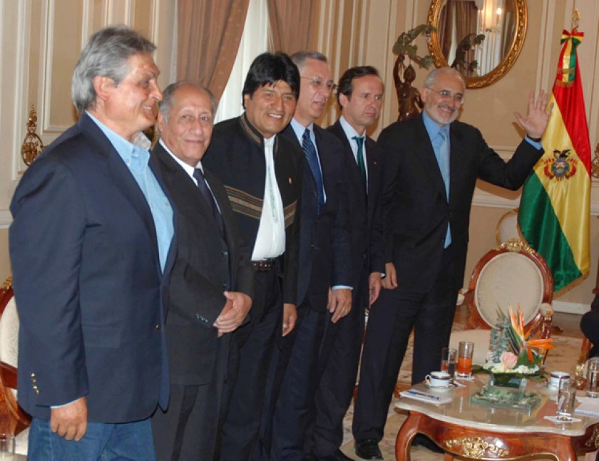 ENCUENTRO. El presidente Evo Morales se reunirá nuevamente con los ex presidentes y ex cancilleres para abordar el tema