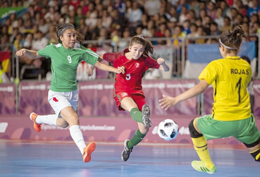 La Selección Nacional cayó goleada ayer, a manos de Portugal, en las semifinales de los Juegos Olímpicos de la Juventud.