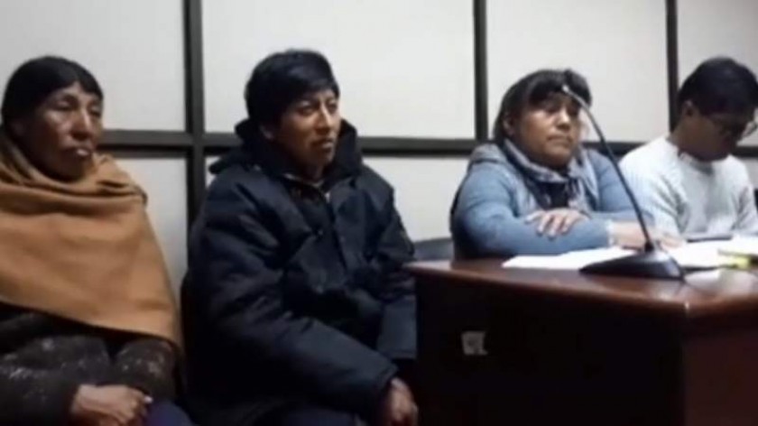 Chambi fue imputado por el presunto delito de